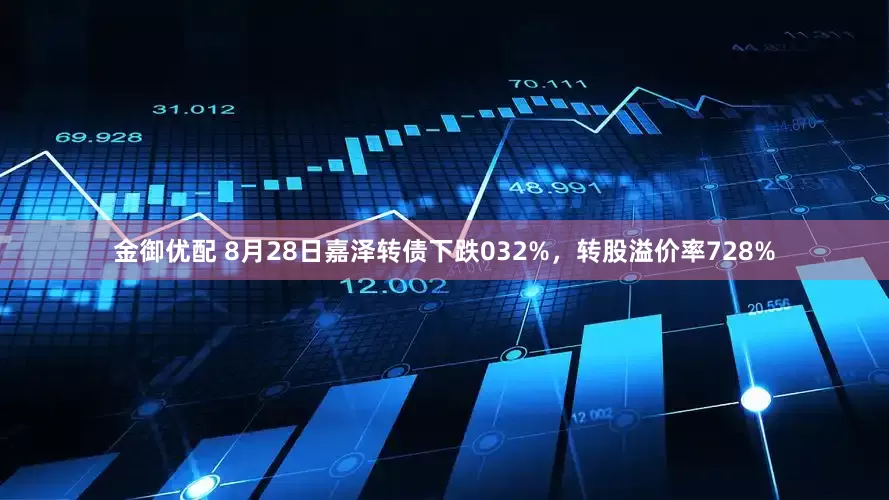 金御优配 8月28日嘉泽转债下跌032%，转股溢价率728%